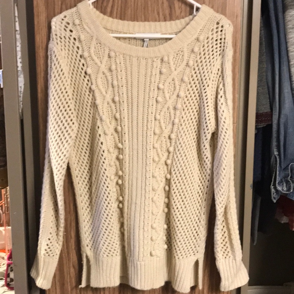 Cream Sweater